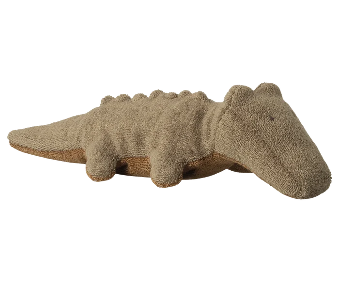 Safari friends, Crocodile, Small - Olive green
