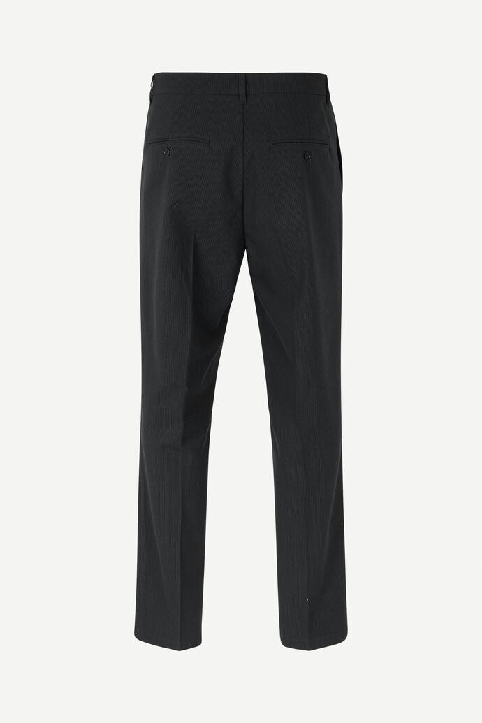 Samsoe Samsoe - Johnny Trousers 14931 - Grey Pinstripe-Pantalons et Shorts-M23300060