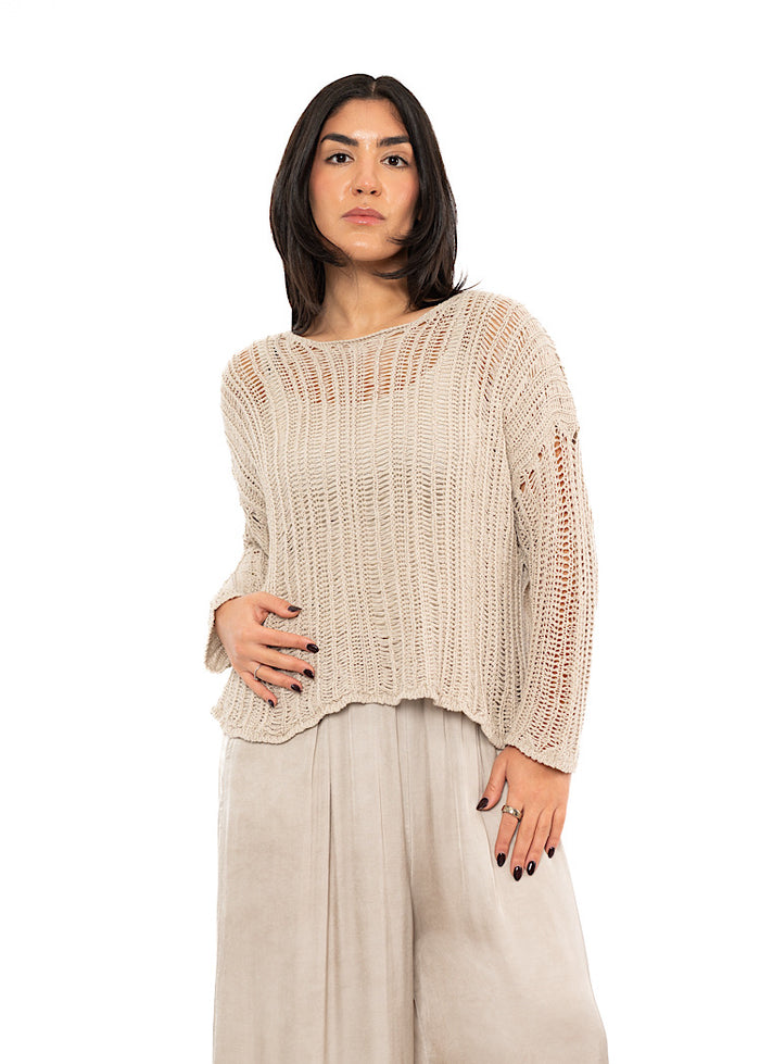 SANCTAMUERTE KNITTED PULLOVER
