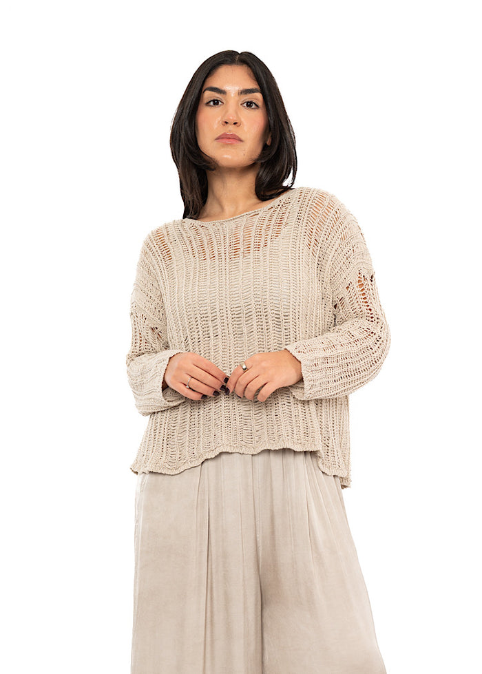 SANCTAMUERTE KNITTED PULLOVER