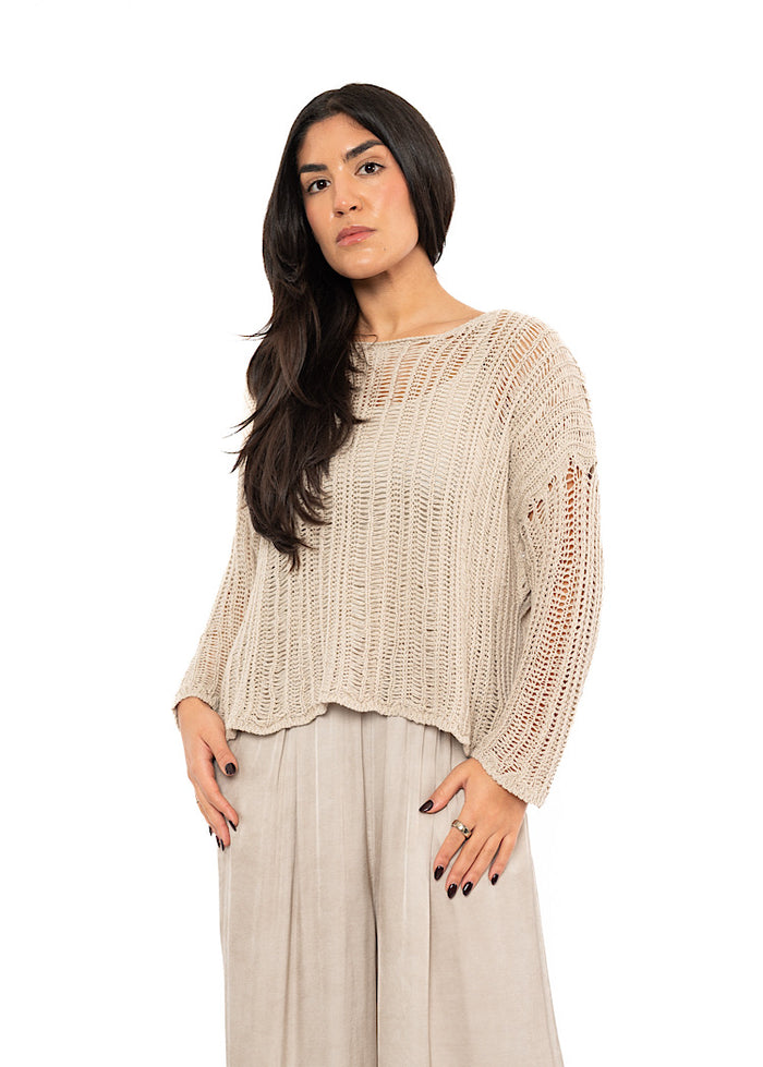 SANCTAMUERTE KNITTED PULLOVER