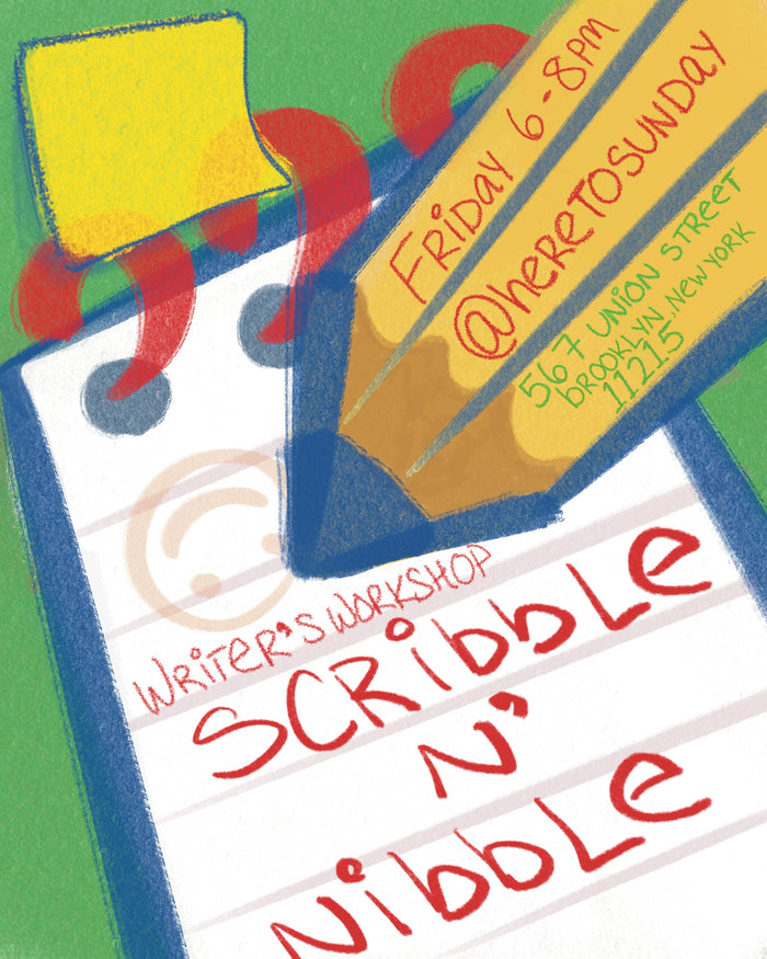Scribble n' Nibble Writer's Workshop (MAY 1)