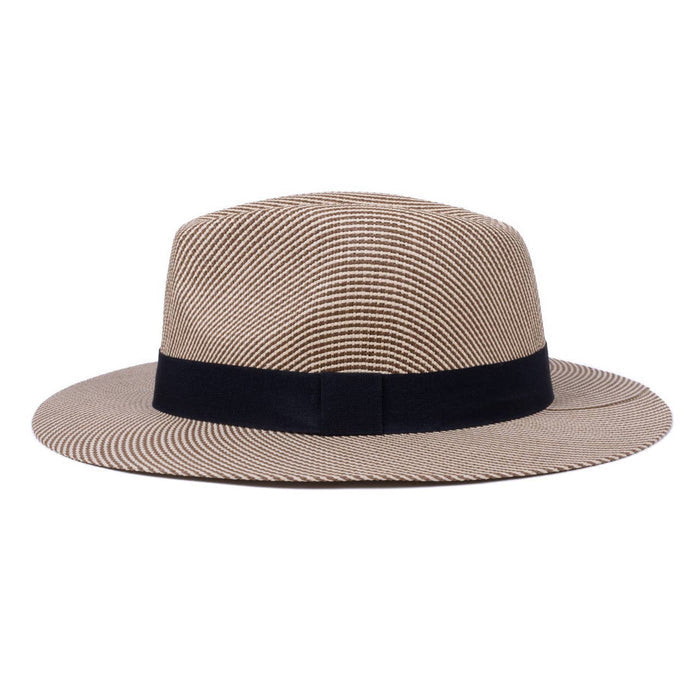 SELINI Men's S/S Black Banded Fashion Fedora hat