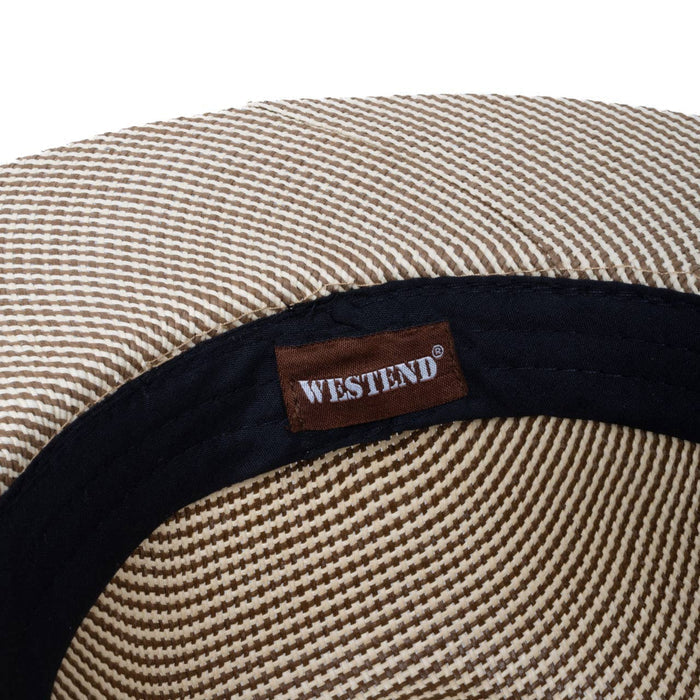 SELINI Men's S/S Black Banded Fashion Fedora hat