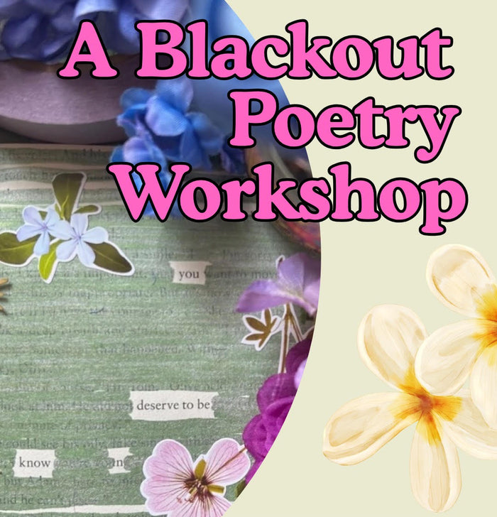 Shanika Powell: A Blackout Poetry Workshop (SEP 10)