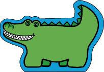 Mini Notepad - Alligator - Creative Shapes Etc.
