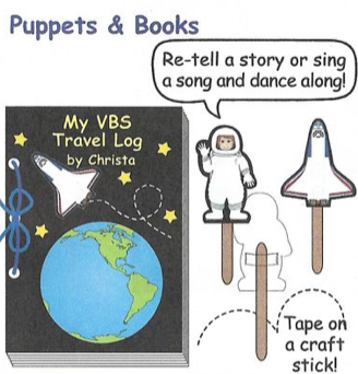 Mini Notepad - Astronaut - Creative Shapes Etc.