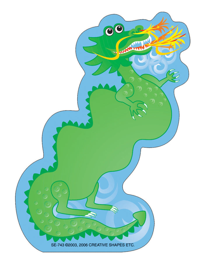 Mini dragon notepad for VBS crafts and bookmarks
