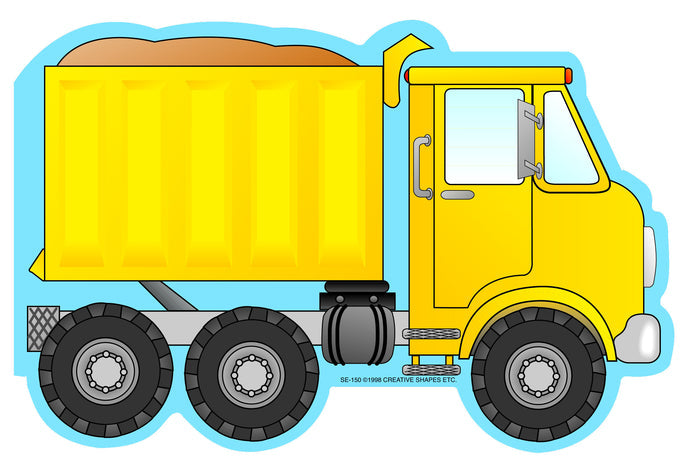 Mini Notepad - Dump Truck - Creative Shapes Etc.
