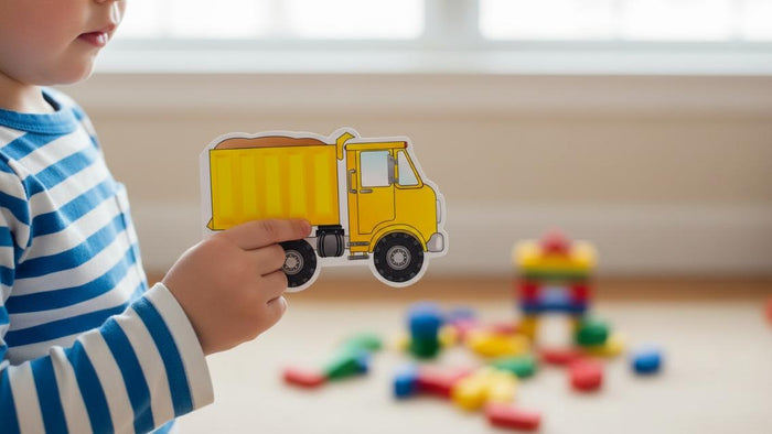 SHAPES ETC. Mini Notepad - Dump Truck