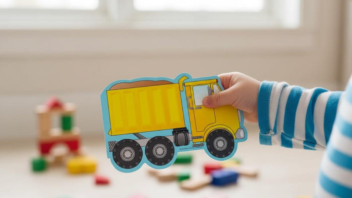 SHAPES ETC. Mini Notepad - Dump Truck