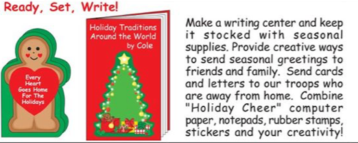 hristmas-themed Mini Notepad Gingerbread Man for writing