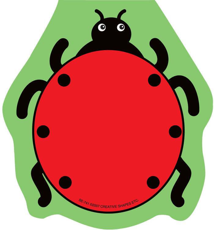 Mini Notepad - Ladybug - Creative Shapes Etc.