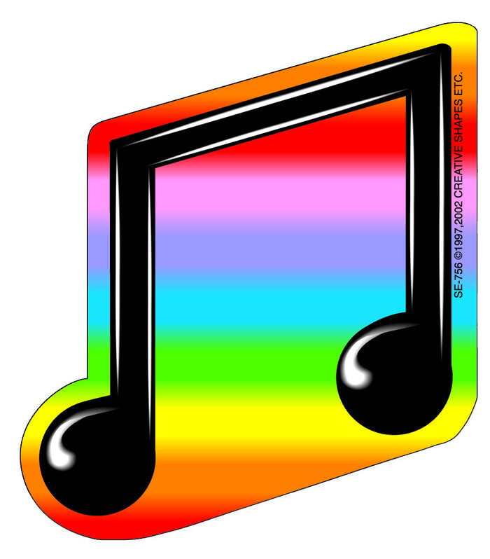 Mini Notepad - Music Note - Creative Shapes Etc.
