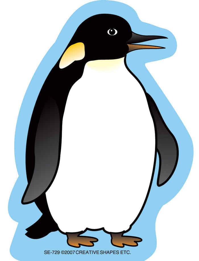 Penguin mini notepad for classroom decor and winter-themed activities