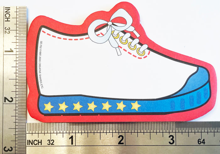 Mini Notepad - Sneaker - Creative Shapes Etc.
