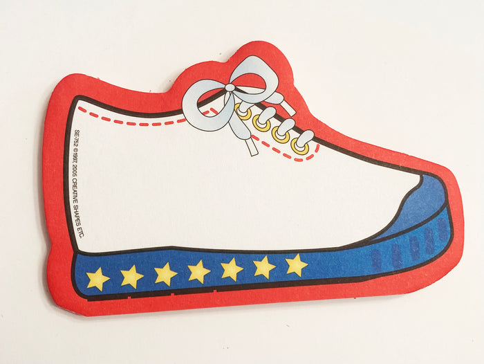 Mini Notepad - Sneaker - Creative Shapes Etc.