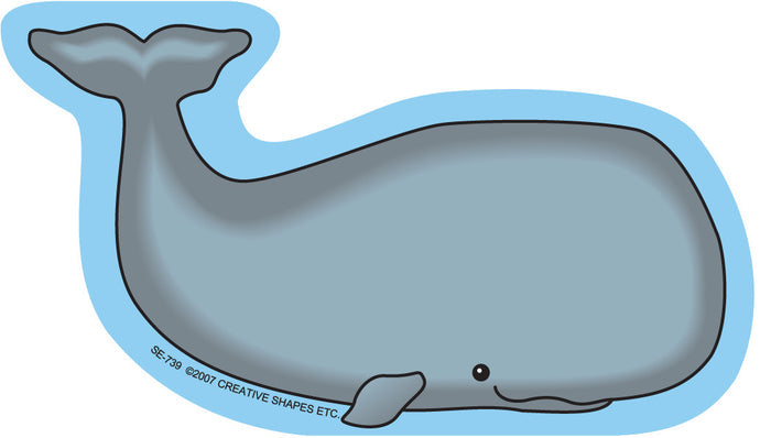 Mini Whale Notepad -  3" x 3"