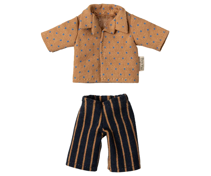 Shirt and striped pants, Dad mouse