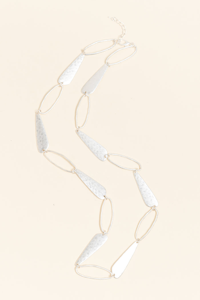 Sila Silver Linked Necklace