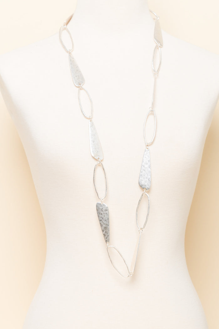 Sila Silver Linked Necklace