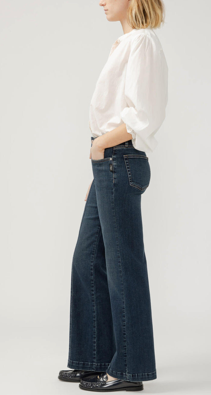 SILVER AVERY HIGH RISE TROUSER