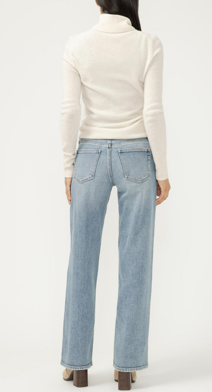SILVER LOOSE & LOW DENIM