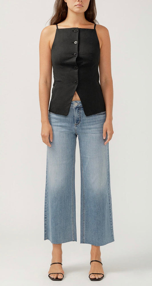 SILVER SUKI ANKLE WIDE LEG-INDIGO