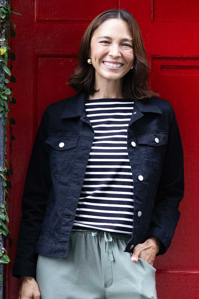Siobhan Black Stretch Jacket