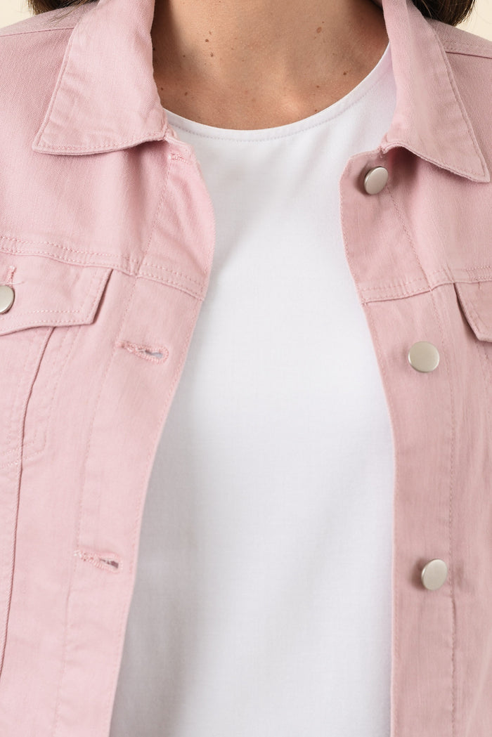 Siobhan Blush Stretch Jacket,Brunette model,alt text|model:MJ