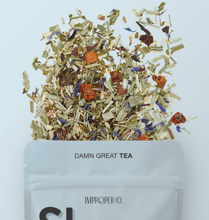 Sleepy As Sh*t Herbal tea, 20 Servings, Functional Tea Blend