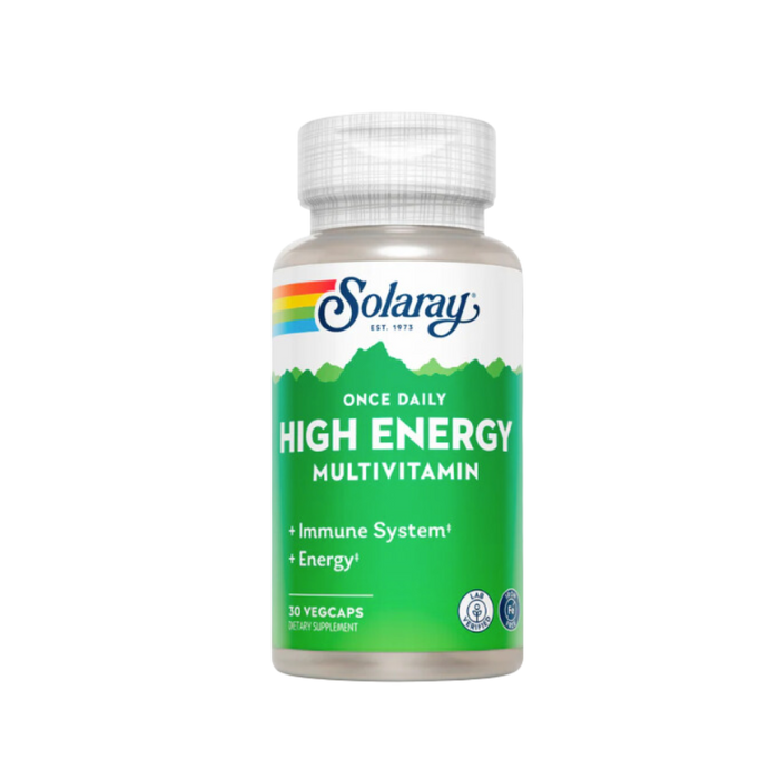 Solaray Once Daily High Energy Multivitamin - Iron-Free Capsules 1