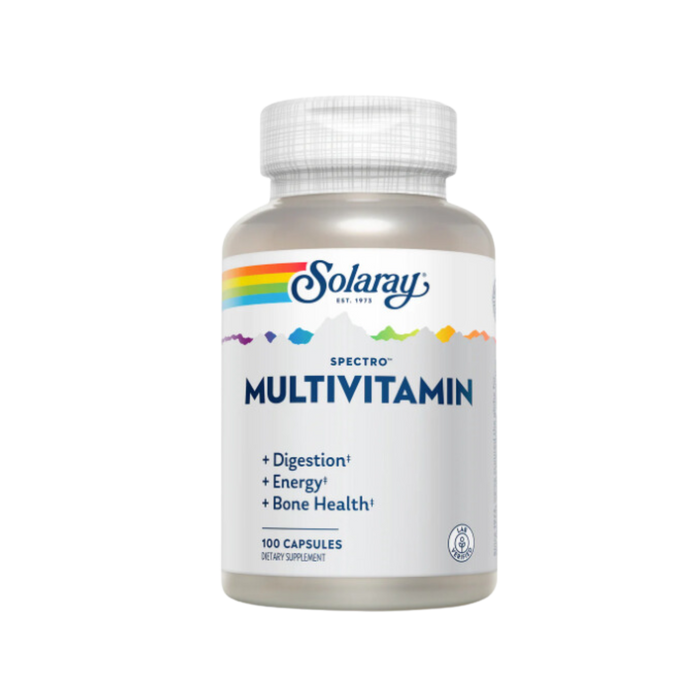 Solaray Spectro Multivitamin Capsules- with Iron 1