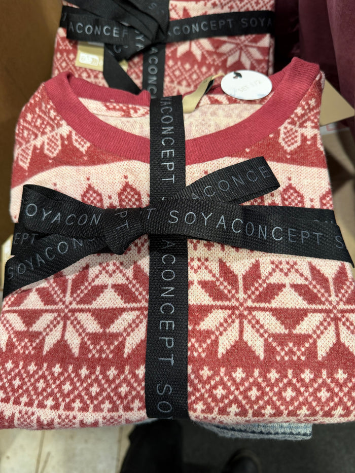 SOYA CONCEPT BIARA PJ SET-RED
