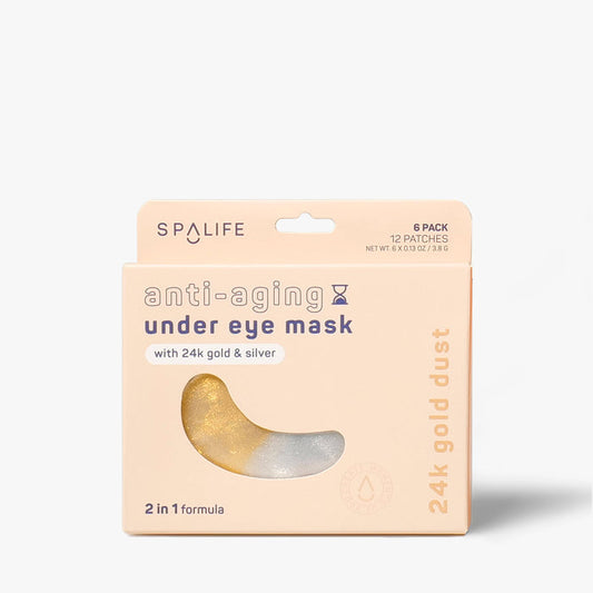 SPA LIFE Anti-Aging Undereye Masks  (2 in 1 Formula) - 6 Pairs
