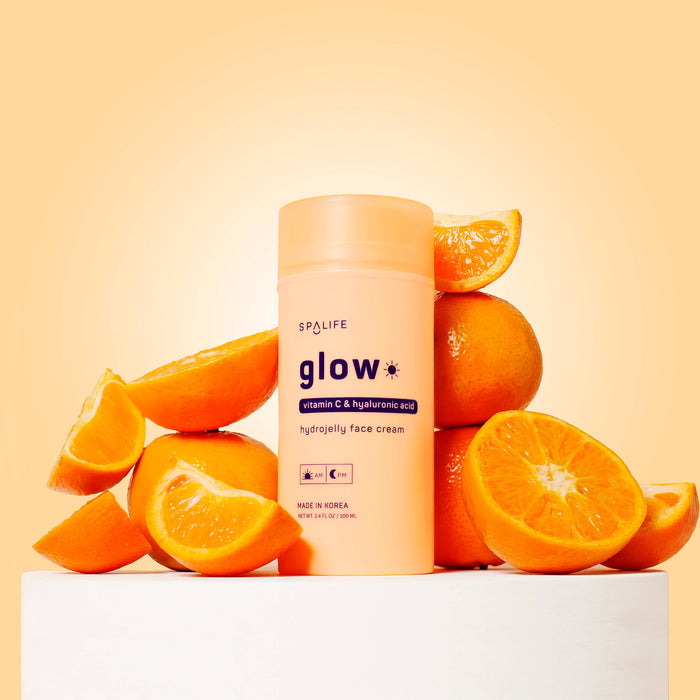 SPA LIFE Glow Vitamin C Hydro-Jelly Face Cream 3.4 Fl oz