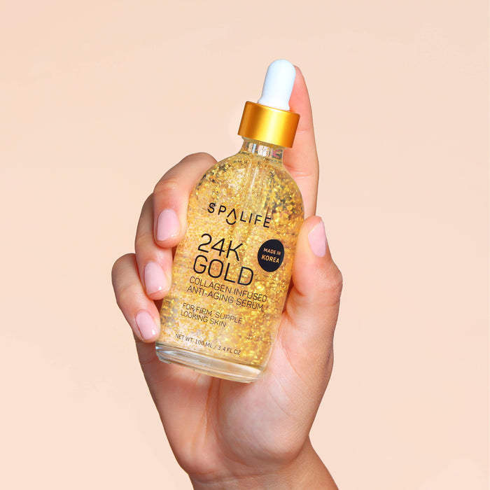 SPA LIFE Gold 24K Collagen Infused Anti-Aging Serum