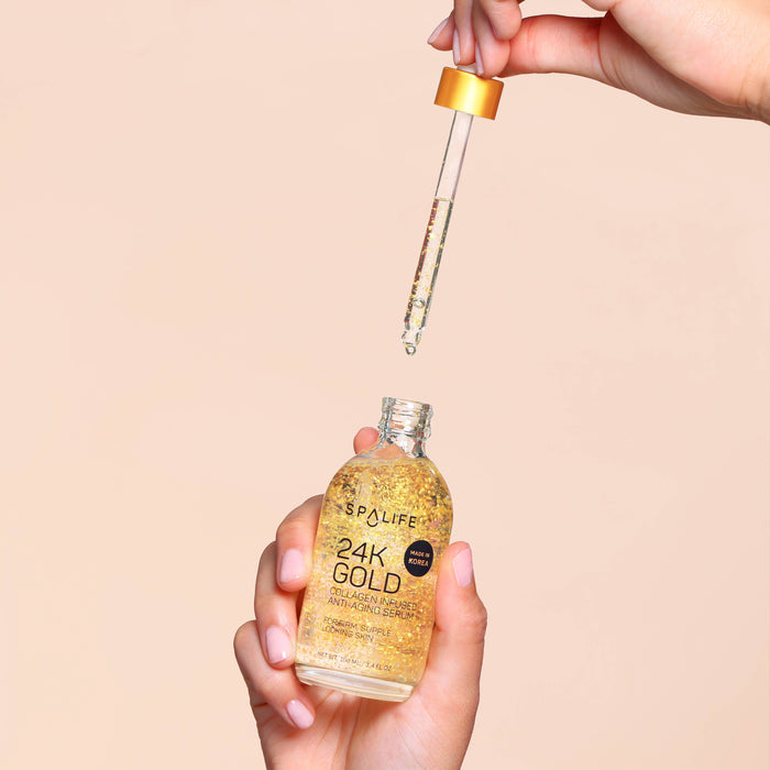SPA LIFE Gold 24K Collagen Infused Anti-Aging Serum