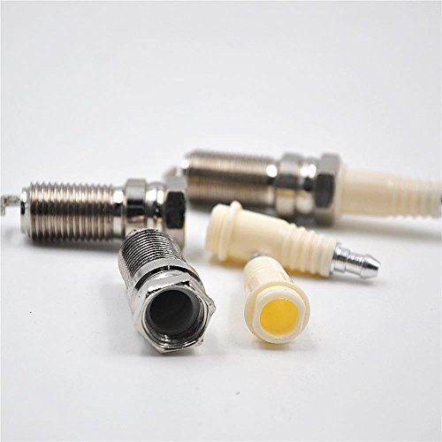 Spark Plug Pipe One Hitter with Hidden Stash - Smoking Pipe