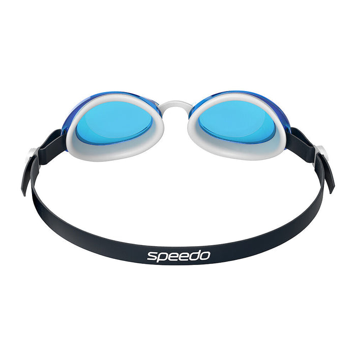 Speedo Unisex's Jet 2.0 Goggles - Bondi Blue/White/Tr