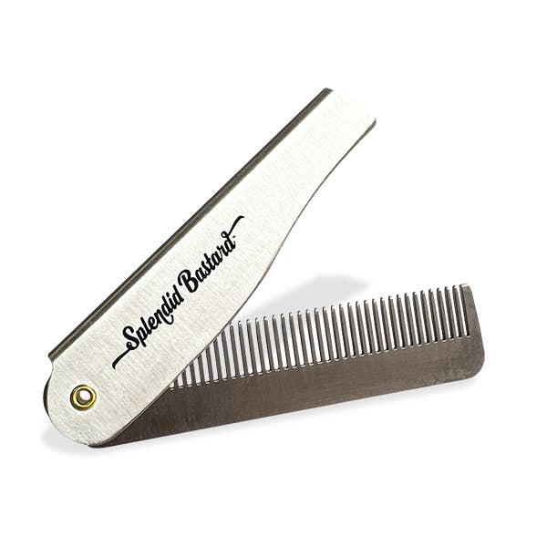 Splendid Bastard Folding Beard Comb