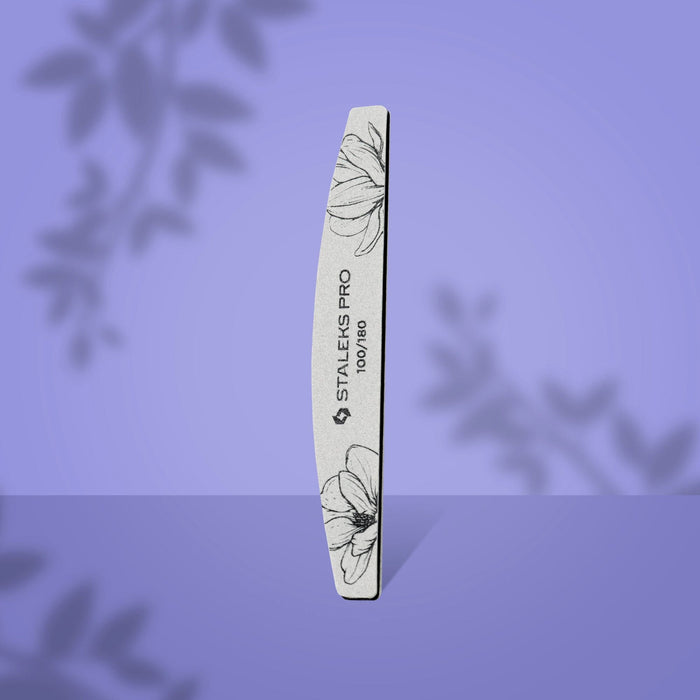 Staleks Crescent mineral nail file EXPERT 40 100/180 grit (25 pcs) Nail file Staleks