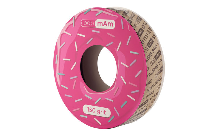 Staleks Disposable white abrasive tape papmAm EXPERT 150 grit (without plastic case) Nail file Staleks