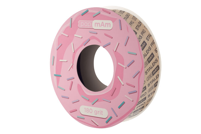Staleks Disposable white abrasive tape papmAm EXPERT 180 grit (without plastic case) Nail file Staleks