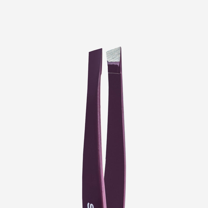 Staleks Eyebrow tweezers EXPERT 11 Type 3 Violet (wide slant) Eyebrow tweezers Staleks