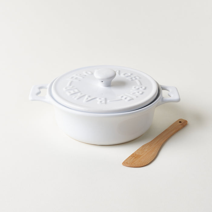 Stoneware Brie Baker