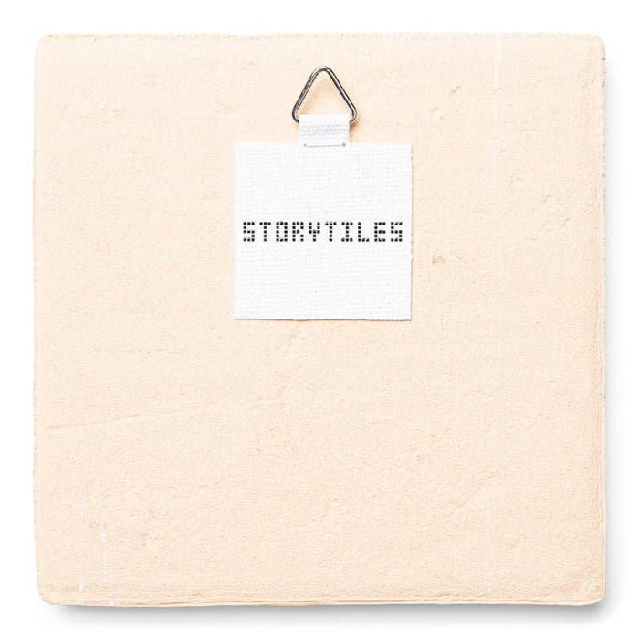 Surrounded by flowers | StoryTiles art on tile