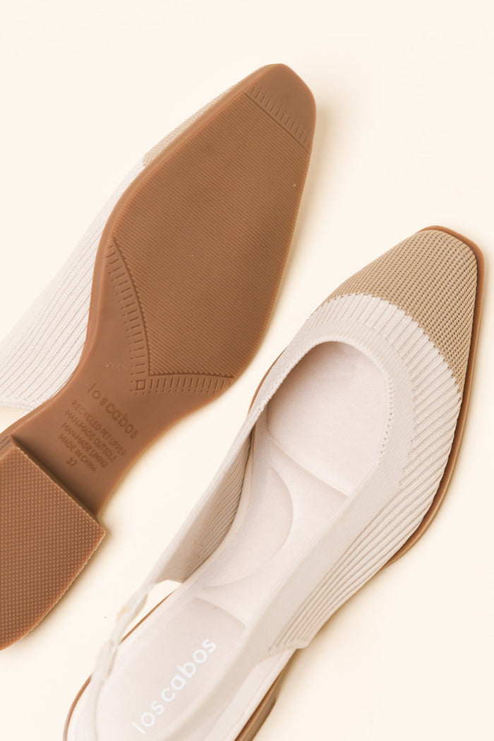 Syrita Taupe Slingback Mule