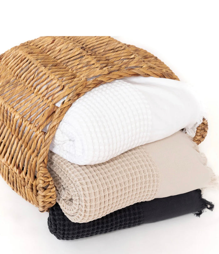 TOFINO TOWEL-THE BREEZE BED COVER-LUXE WAFFLE-KING
