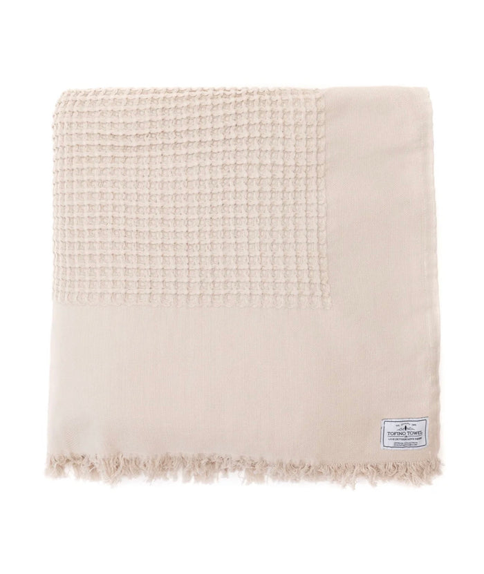 TOFINO TOWEL-THE BREEZE BED COVER-LUXE WAFFLE-QUEEN